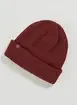Gorro Vinho Com Etiqueta De Tecido