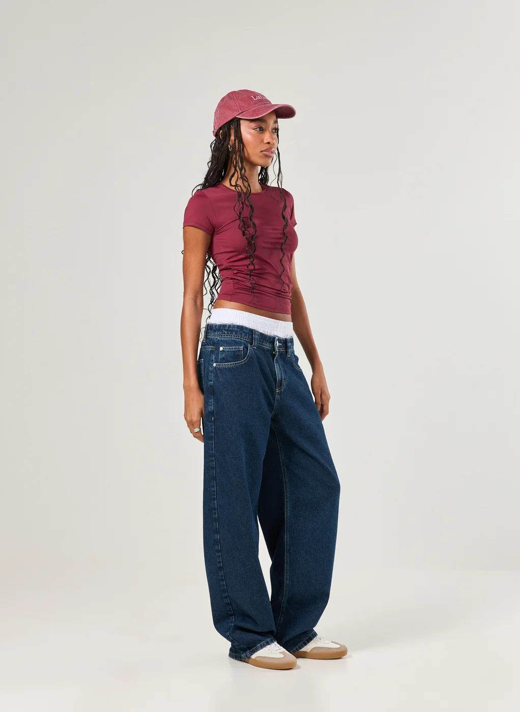 Blusa Manga Curta Poliamida Franzido