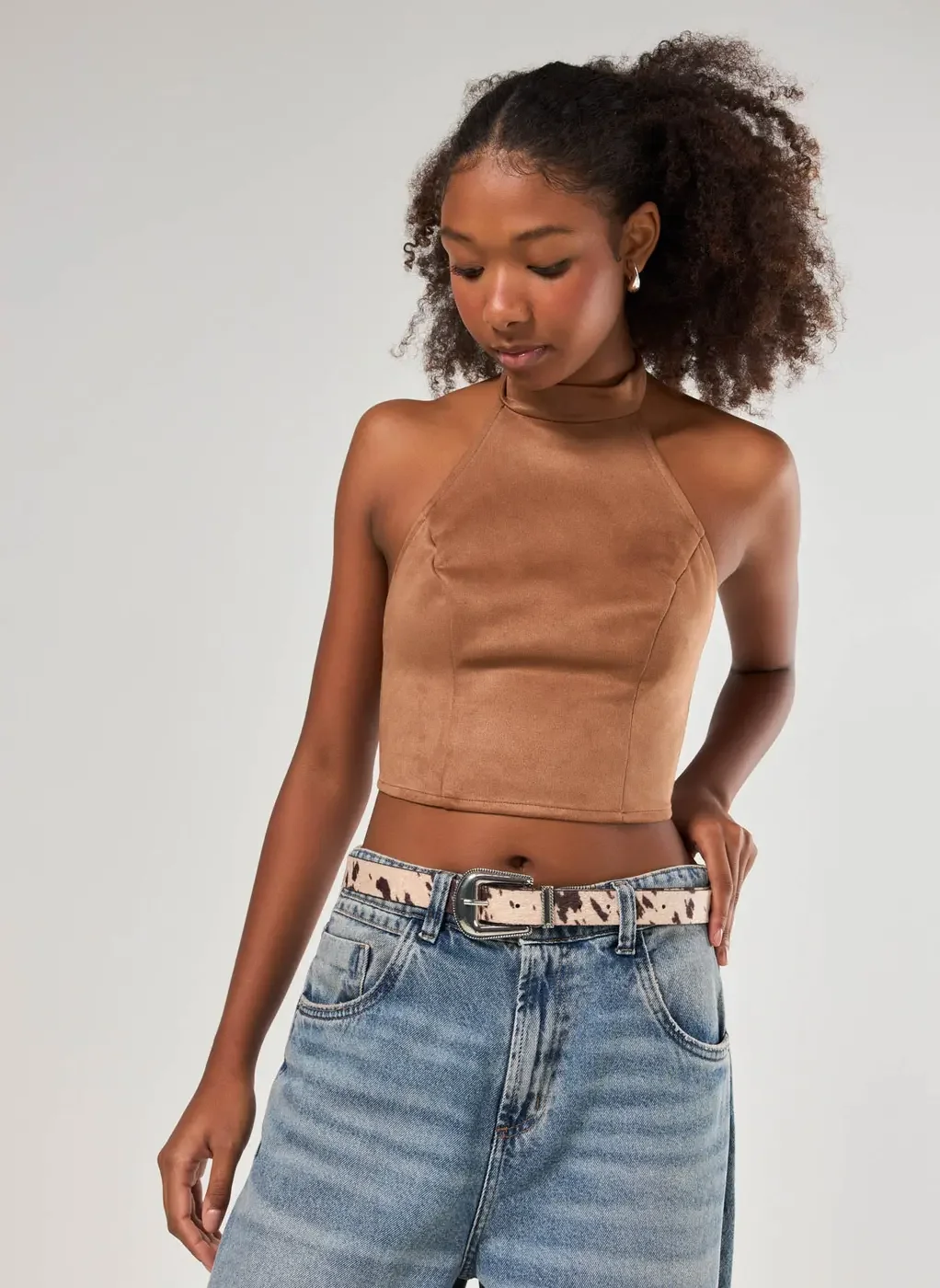 Cinto Estampado Vaquinha