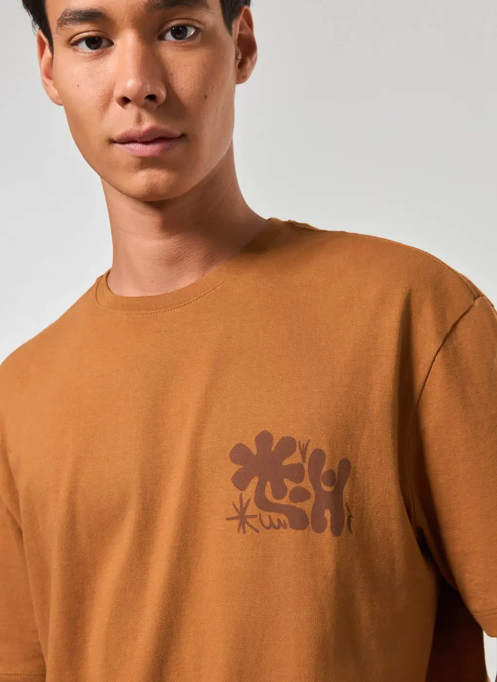 Camiseta Regular Estampa Desert