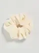 Scrunchie Felpudo Off-White