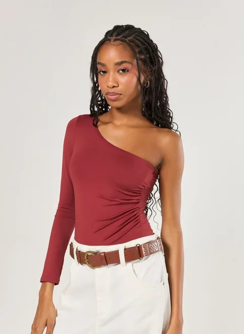 Body Manga Única Poliamida