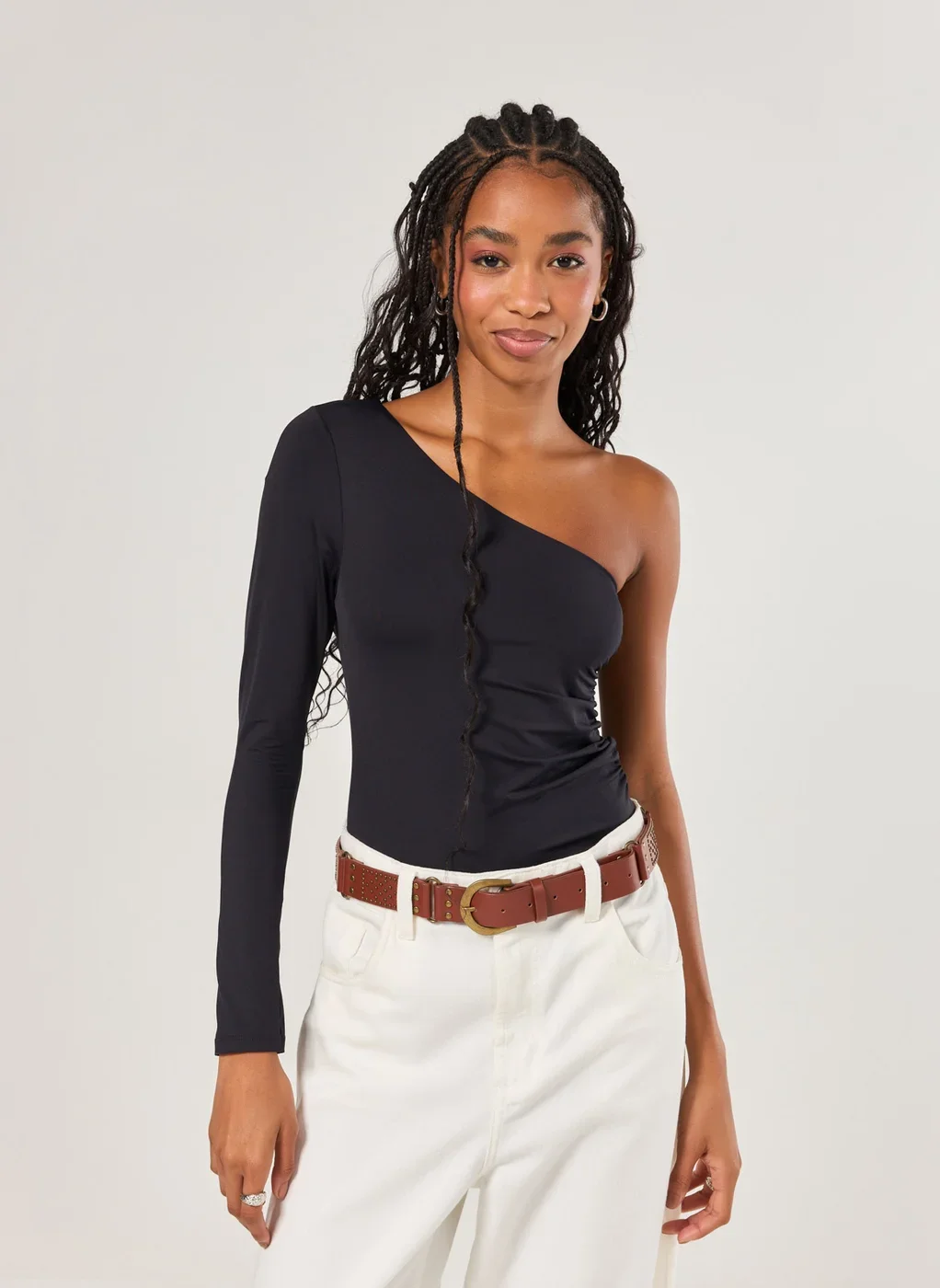 Body Manga Única Poliamida