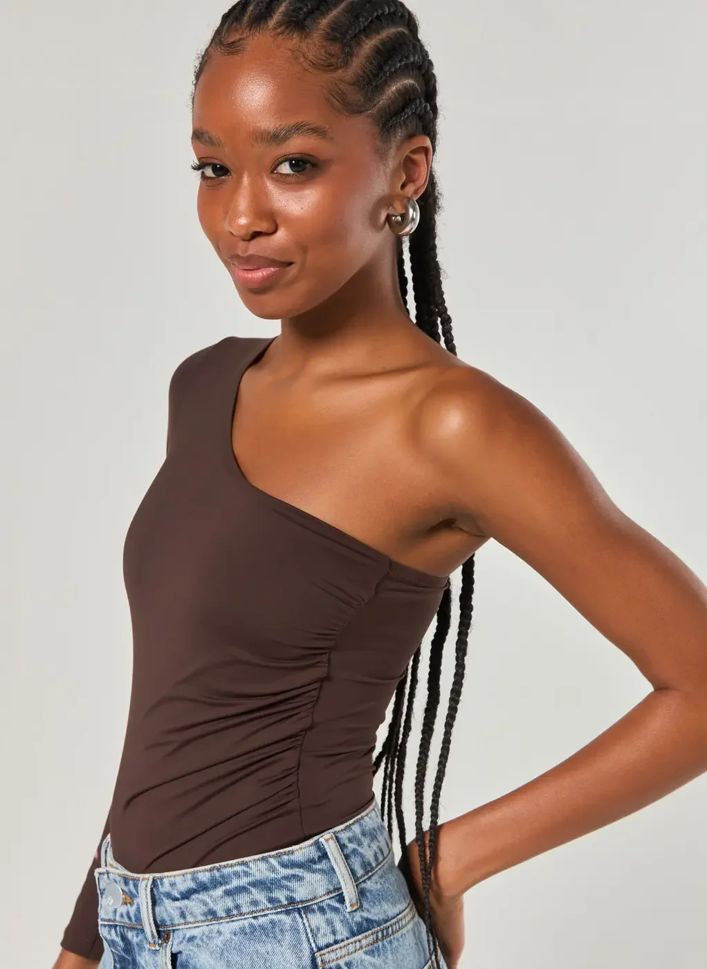 Body Manga Única Poliamida