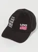 Boné Preto Love Sick