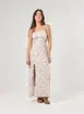 Vestido Longo Estampa Mística