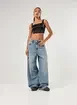 Cropped Corsetado Preto Cintilante