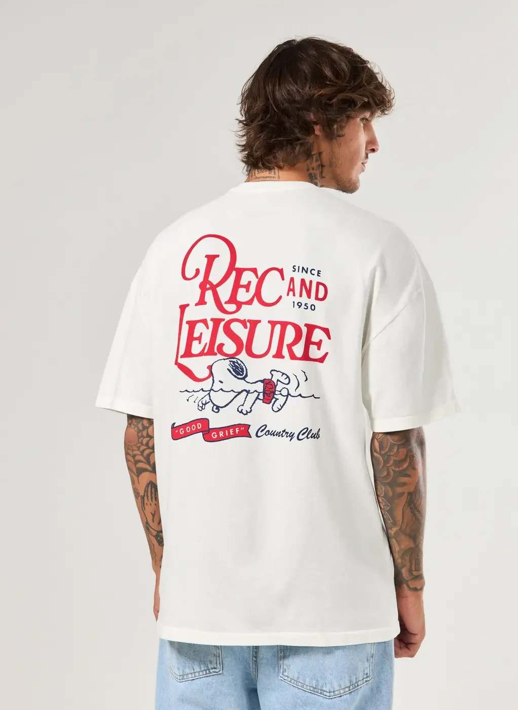 Camiseta Oversized Malhão Snoopy