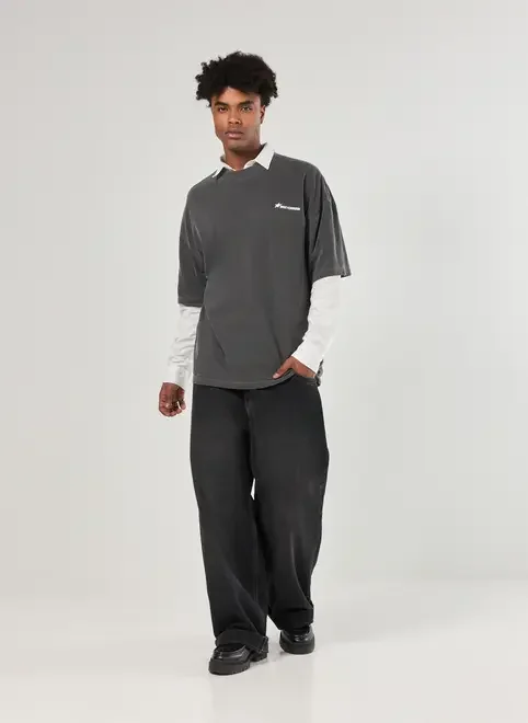 Camiseta Oversized Estonada Horizon