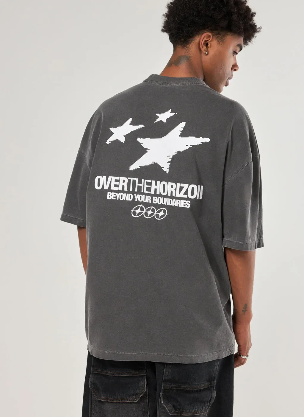 Camiseta Oversized Estonada Horizon