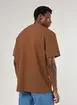Camiseta Comfort Texturizada Marrom