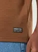 Camiseta Comfort Texturizada Marrom