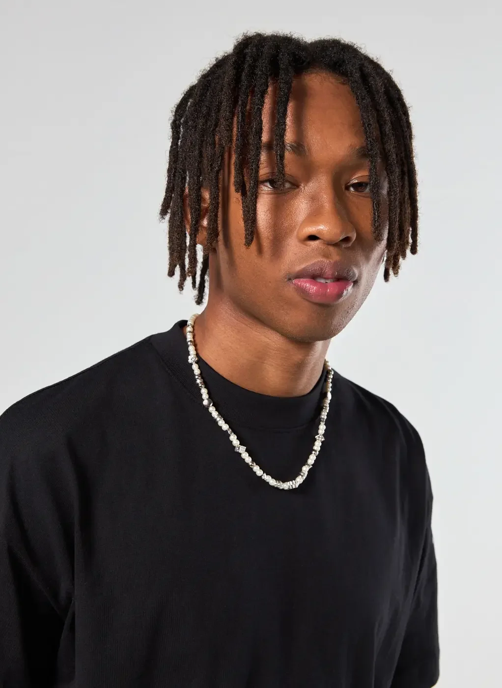 Colar Pérolas Artificiais E Miçangas Fun