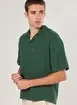 Camisa Box Texturizada Verde