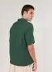 Camisa Box Texturizada Verde