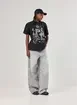 Camiseta Oversized Marmorizada Tigres