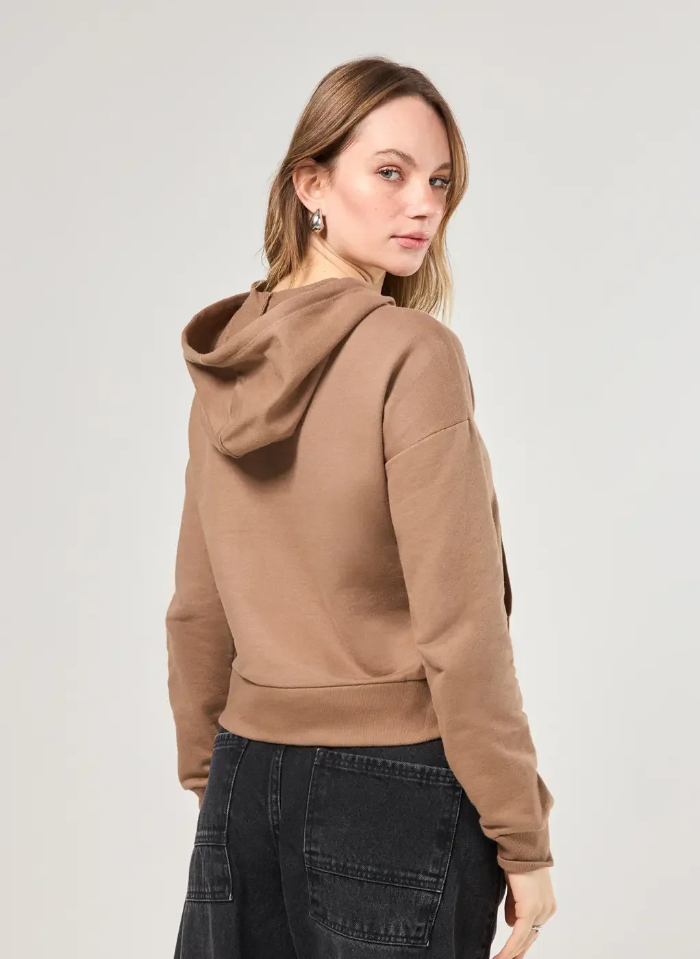 Moletom Marrom Bordado Doguinho