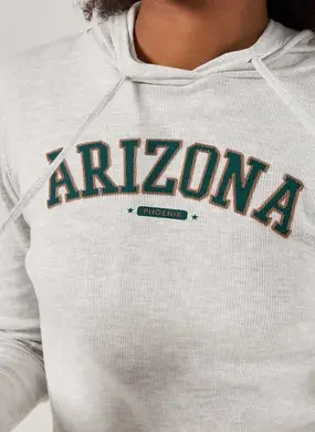 Blusa Manga Longa Arizona Com Capuz