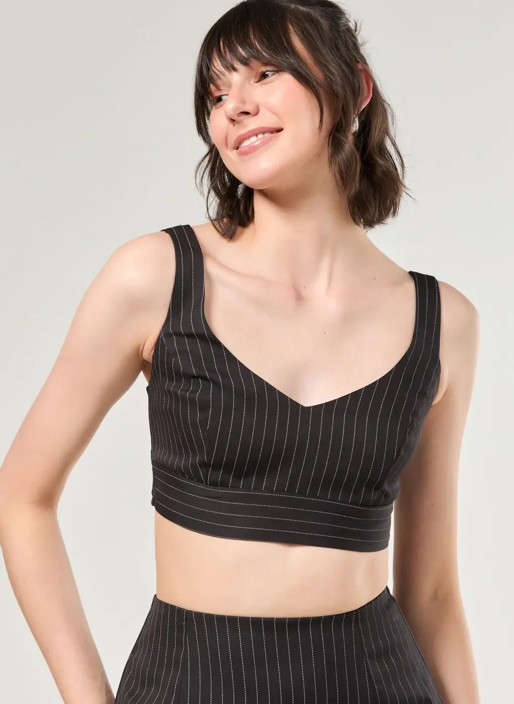 Cropped Risca De Giz