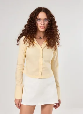 Camisa Alfaiataria Manga Longa