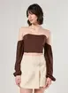 Cropped Corsetado Ciganinha