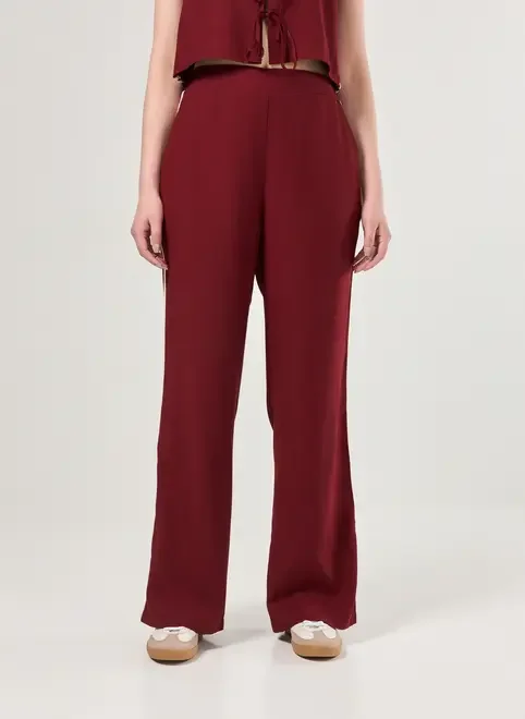 Calça Reta Listra Lateral