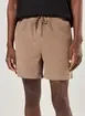 Bermuda Short Em Veludo Cotelê