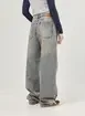 Calça Jeans Dirty Oversized Cintura Baixa