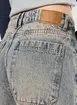 Calça Jeans Dirty Oversized Cintura Baixa