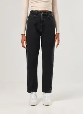 Calça Jeans Cintura Alta Mom