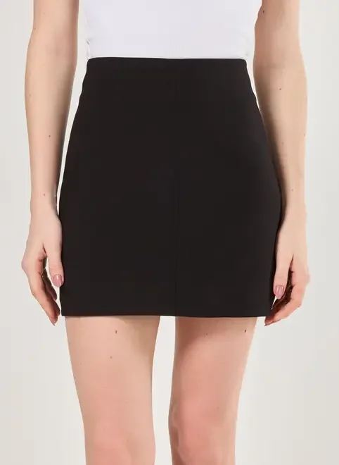 Saia Com Short Alfaiataria Preta