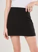 Saia Com Short Alfaiataria Preta