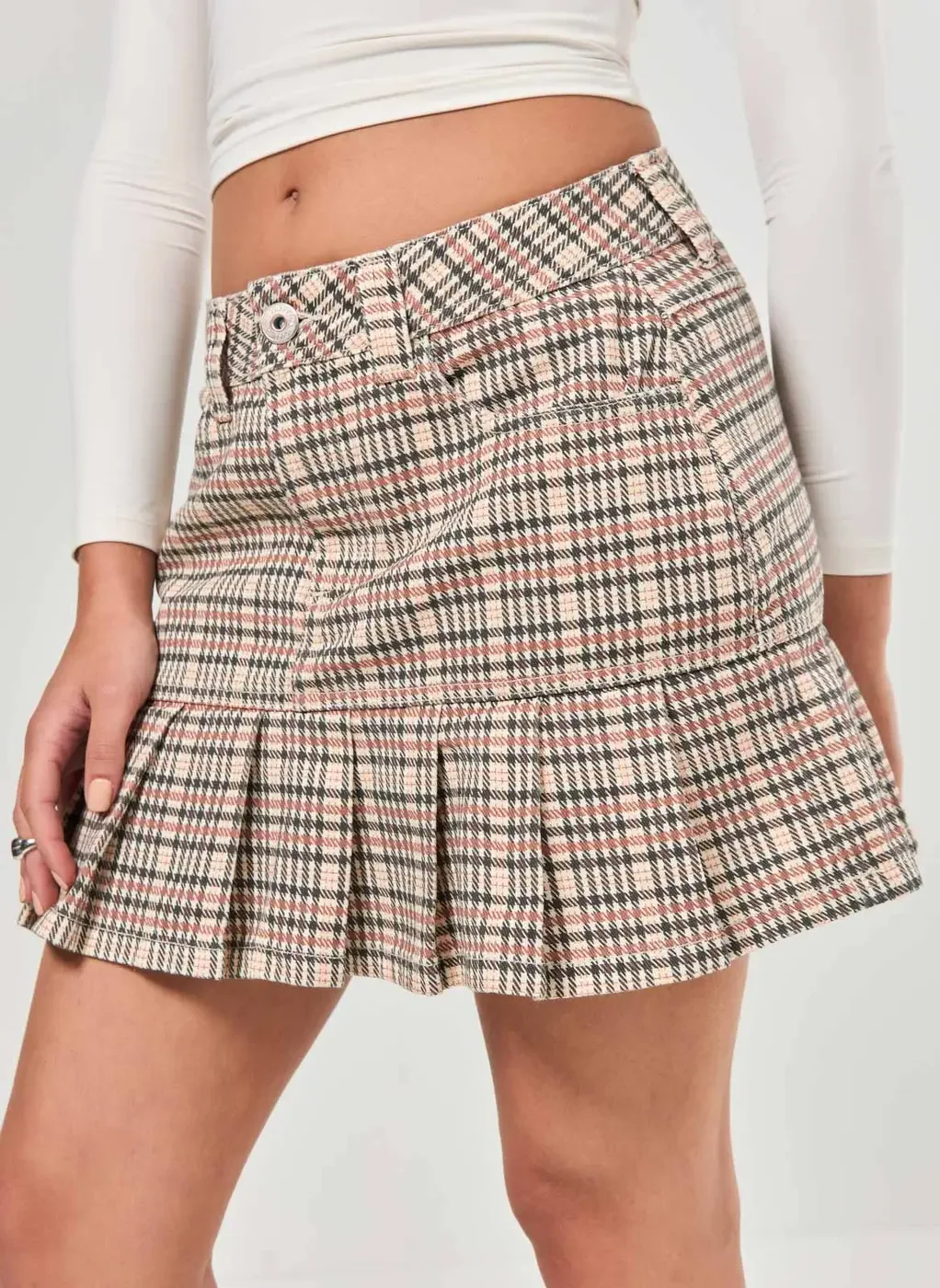 Saia Sarja Xadrez Com Babadinho