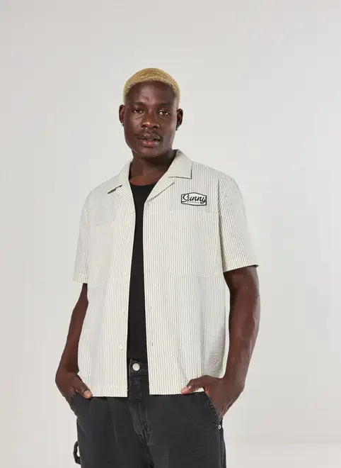 Camisa Box Listrada Sunny