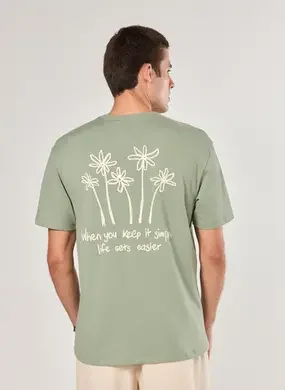 Camiseta Comfort Verde Simple