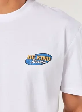 Camiseta Comfort Branca Be Kind