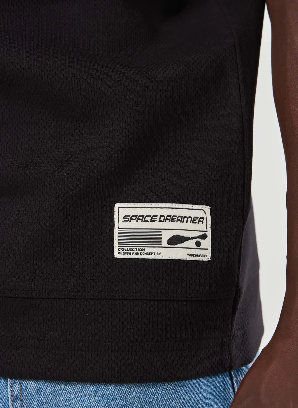 Camiseta Relaxed Malhão Ombro Diferenciado