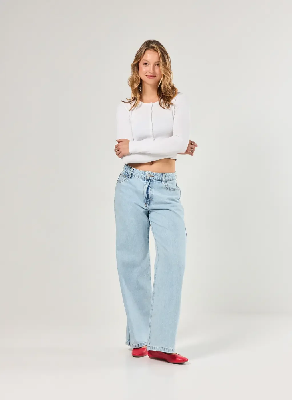 Blusa Cardigan Malha De Tricô Off-White