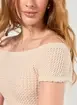 Cropped Tricô Ombro A Ombro
