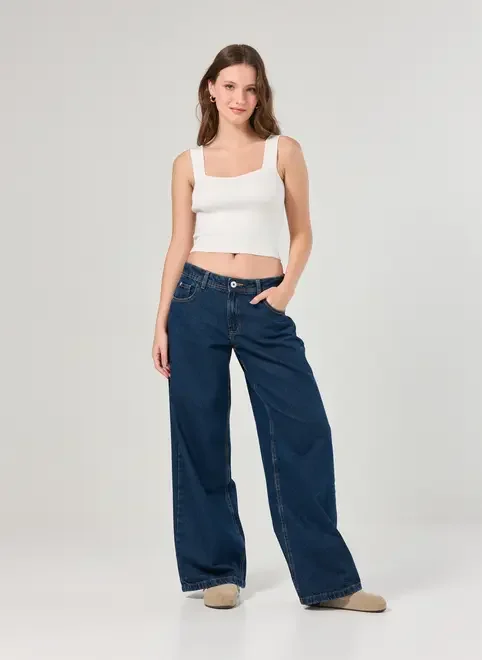 Regata Canelada Em Tricô