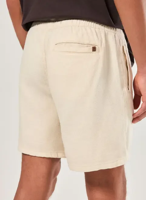 Bermuda Texturizada Areia