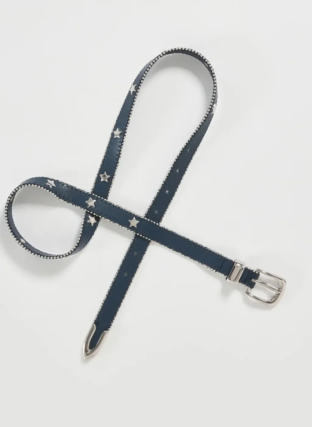 Cinto Poliuretano Marinho Estrelas