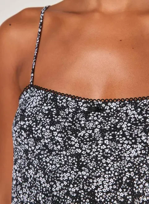 Regata Alcinha Preta Florida