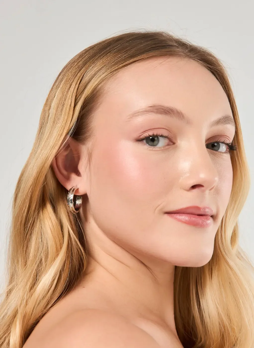 Conjunto Com 6 Brincos Prateados