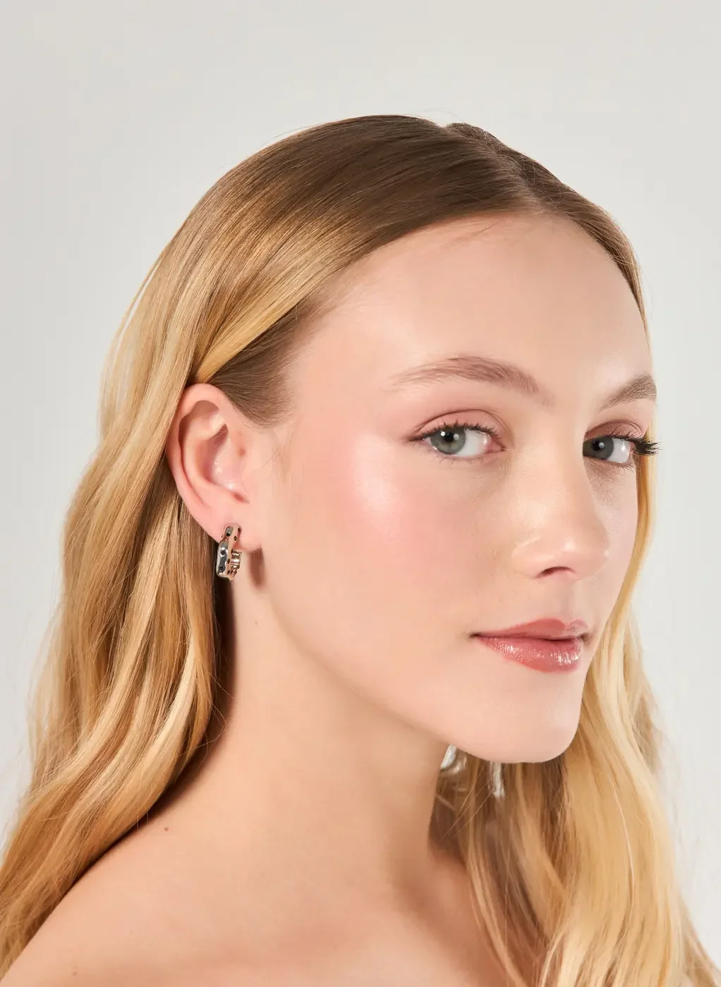 Conjunto Com 6 Brincos Prateados