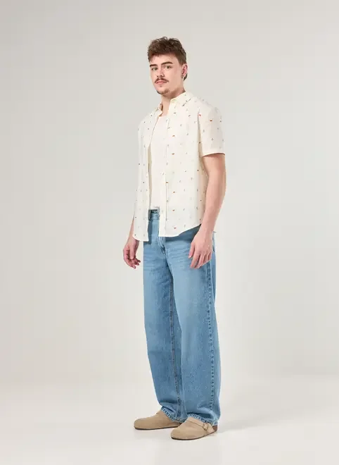 Camisa Off-White Ícones Deserto