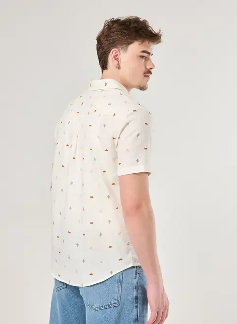 Camisa Off-White Ícones Deserto