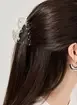 Piranha Transparente Coração Com Strass