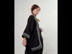Kimono Preto Bordado