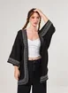 Kimono Preto Bordado